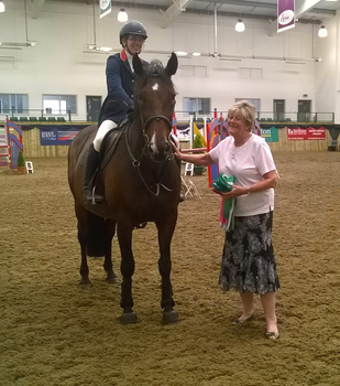 Julia Helm Secures Top Spot in the Horseware Bronze League Semi-Final at Bishop Burton Equestrian Centre